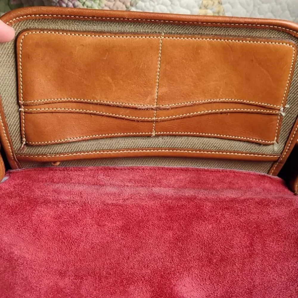 Vintage Dooney & Bourke AWL (Rare) Rose Satchel Bundle - Picture 6 of 17